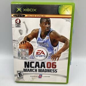 NCAA March Madness 06 For Xbox Original Basketball Game Only